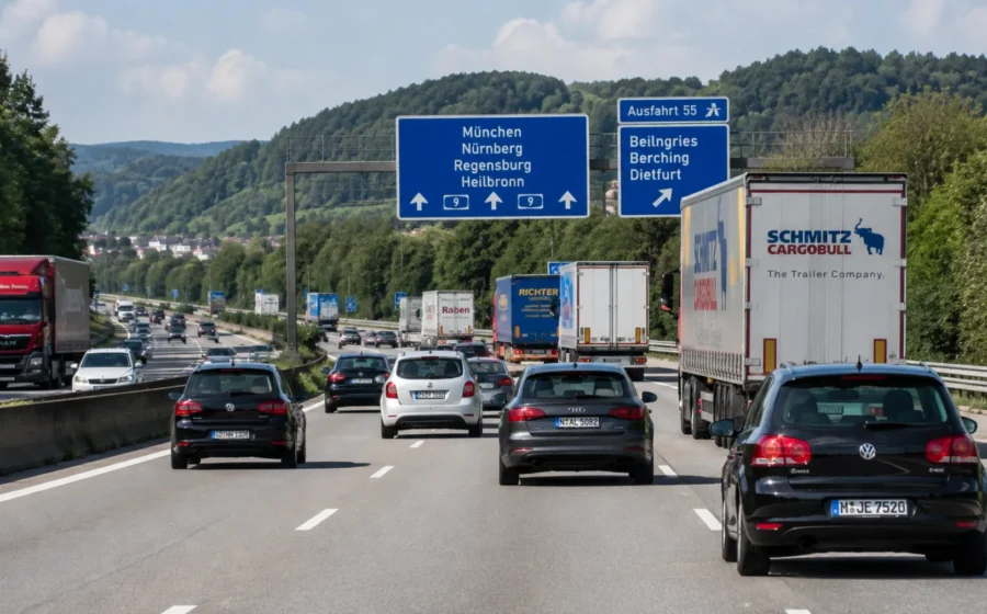 Stauprognose für Sonntag: Wo Autofahrer am 9. August mit den längsten Staus rechnen müssen